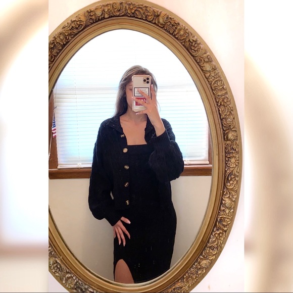 Fashion Nova Black Dress Set - Picture 2 of 3